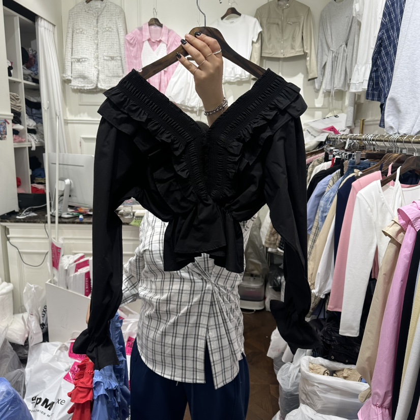 J.RITZY韓國代購女士新品職業26春夏人氣熱賣襯衫蕾絲衫J.RITZY襯衫/蕾絲衫圖色6