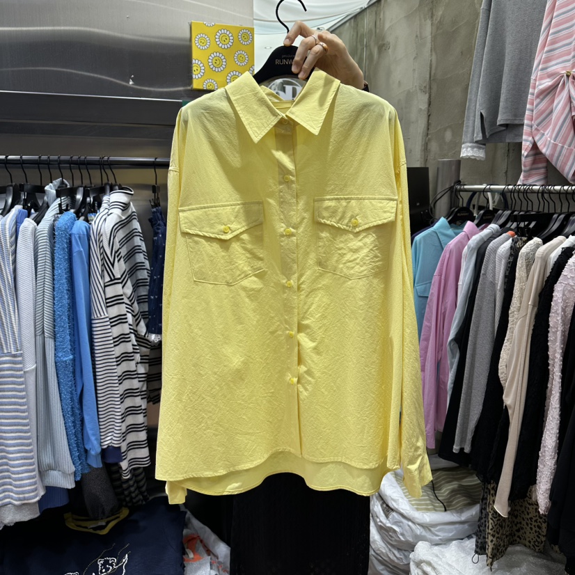 RUNWAY-런웨이韓國代購女士新款26春夏真品人氣襯衫蕾絲衫RUNWAY襯衫/蕾絲衫圖色1