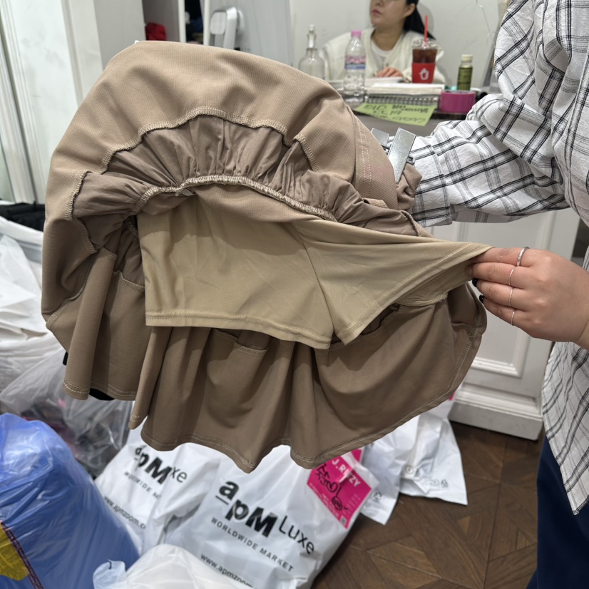 J.RITZY東大門直郵女裝新款時尚真品職業休閑推薦裙褲褶皺J.RITZY裙褲