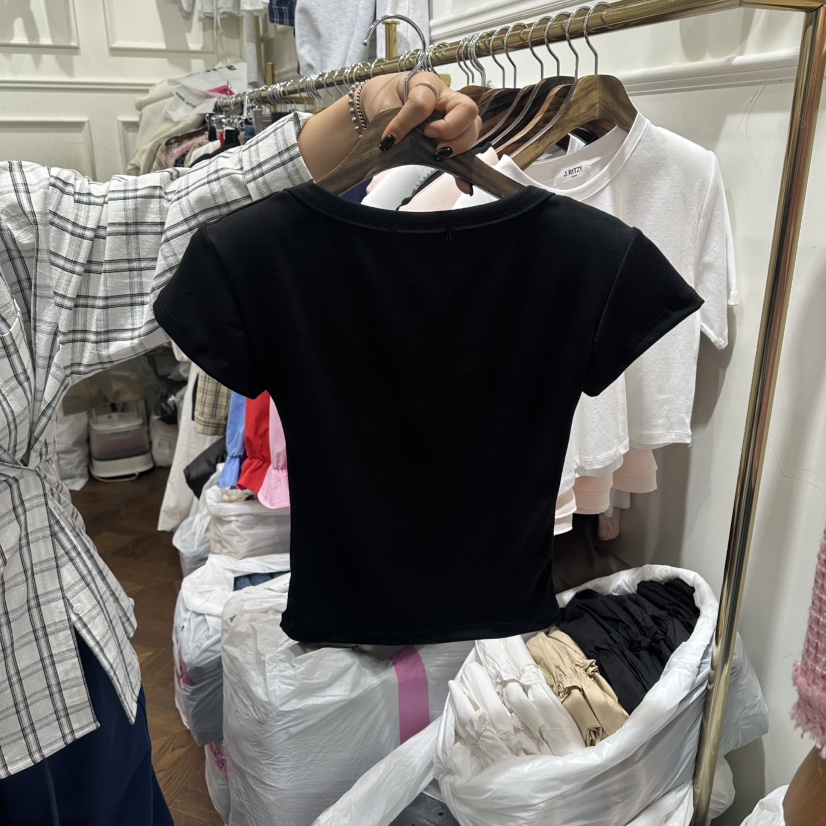 J.RITZY東大門實拍女士新款熱賣休閑時尚26春夏人氣推薦T恤J.RITZYT恤