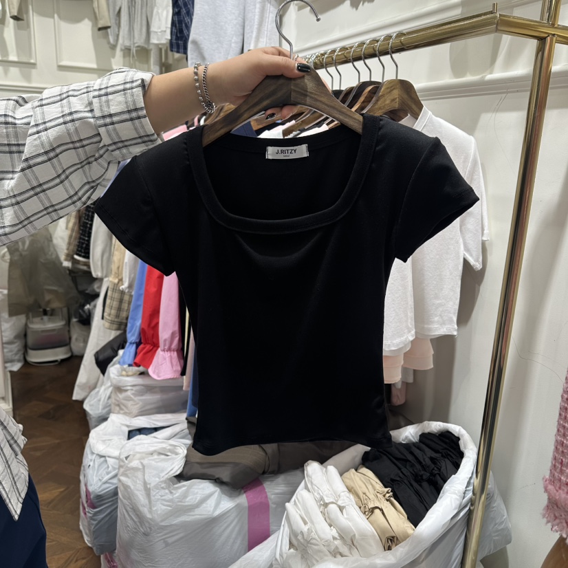 J.RITZY東大門實拍女士新款熱賣休閑時尚26春夏人氣推薦T恤J.RITZYT恤圖色5