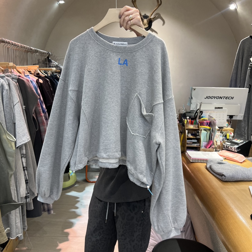 BLACKFRIDAY韓國直郵女士新品休閑推薦熱賣人氣職業真品衛衣BLACK FRIDAY衛衣圖色1