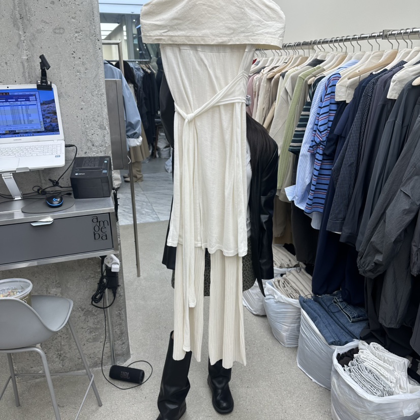 AMOEBA韓國直郵女裝新款熱賣職業人氣26春夏推薦時尚裙褲AMOEBA裙褲圖色1