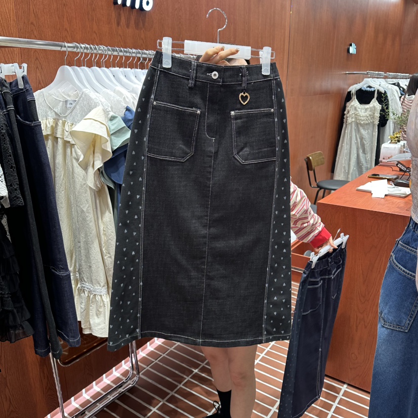 ILLO/MOCI韓國直郵女士新款人氣26春夏熱賣時尚真品長裙ILLO/MOCI長裙圖色1黑色