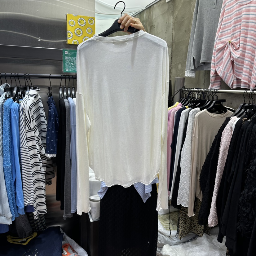 RUNWAY-런웨이韓國直郵女裝新款人氣休閑真品熱賣長袖T恤RUNWAY長袖T恤