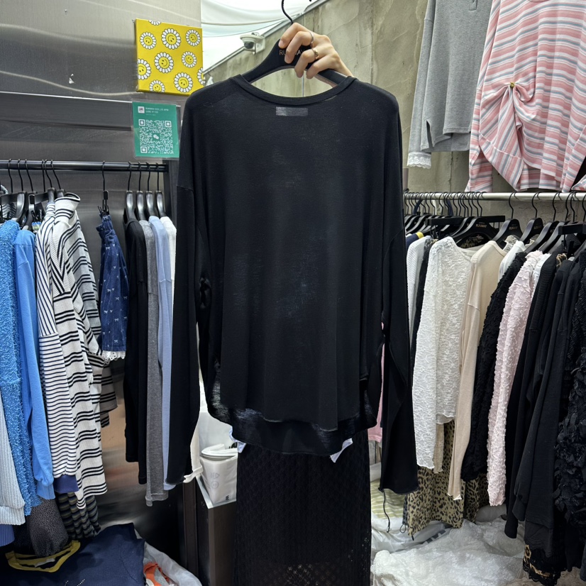 RUNWAY-런웨이韓國直郵女裝新款人氣休閑真品熱賣長袖T恤RUNWAY長袖T恤圖色3