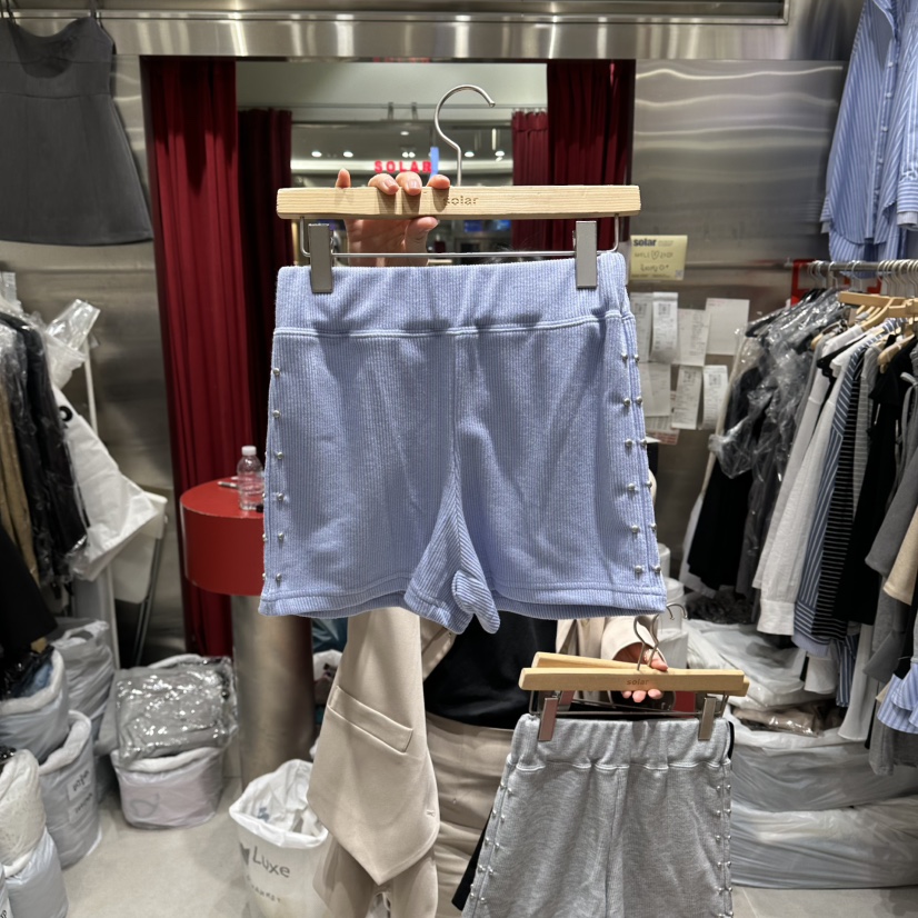 SOLAR東大門直郵女士新款26春夏人氣真品職業休閑時尚短褲SOLAR短褲圖色1