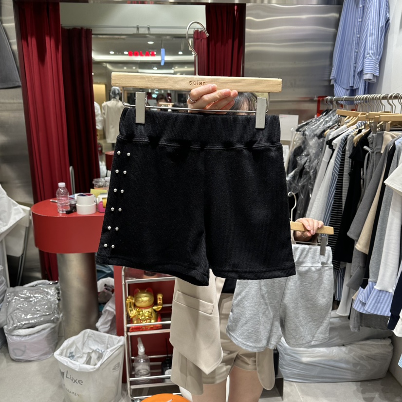 SOLAR東大門直郵女士新款26春夏人氣真品職業休閑時尚短褲SOLAR短褲圖色3