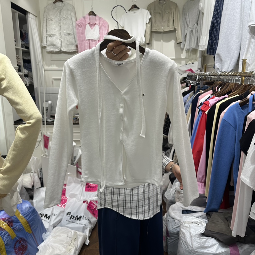 J.RITZY東大門直郵女裝新款26春夏真品人氣休閑針織衫開衫J.RITZY針織衫圖色2