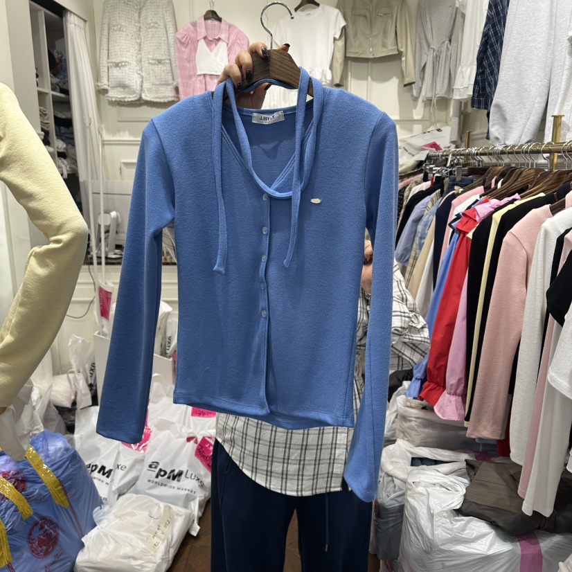 J.RITZY東大門直郵女裝新款26春夏真品人氣休閑針織衫開衫J.RITZY針織衫圖色3