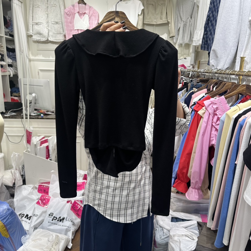 J.RITZY東大門直郵女士新款真品推薦職業時尚26春夏針織衫J.RITZY針織衫