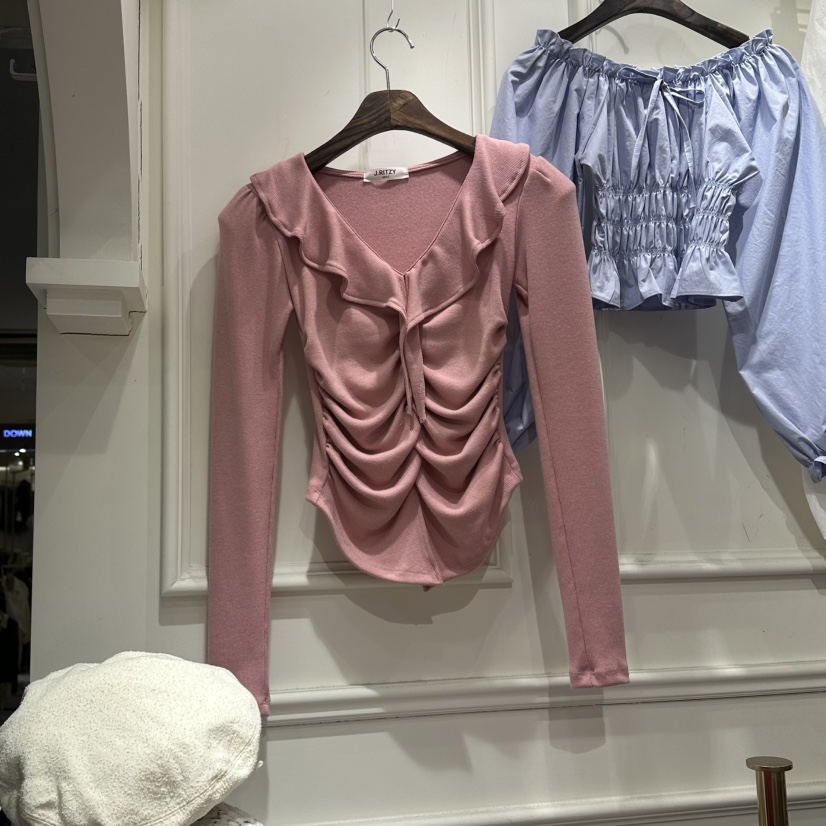 J.RITZY東大門直郵女士新款真品推薦職業時尚26春夏針織衫J.RITZY針織衫圖色1