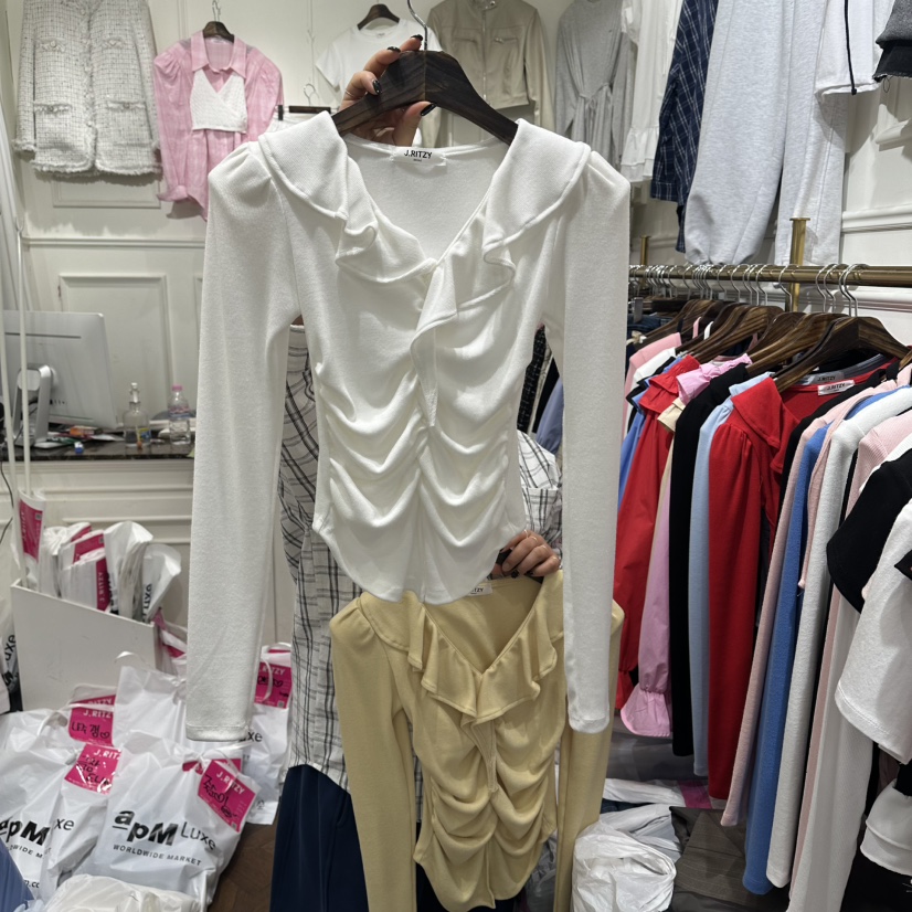 J.RITZY東大門直郵女士新款真品推薦職業時尚26春夏針織衫J.RITZY針織衫圖色2