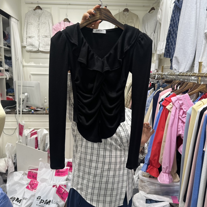 J.RITZY東大門直郵女士新款真品推薦職業時尚26春夏針織衫J.RITZY針織衫圖色6