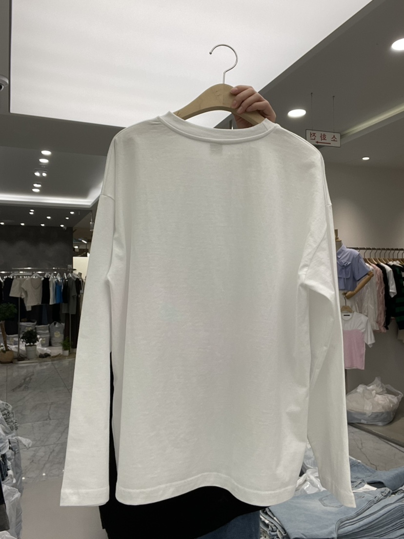 PAI韓國代購女裝新款推薦人氣職業熱賣休閑26春夏長袖T恤[PΛi]_PAi長袖T恤