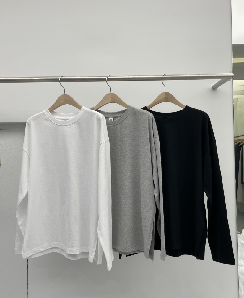 PAI韓國代購女裝新款推薦人氣職業熱賣休閑26春夏長袖T恤[PΛi]_PAi長袖T恤