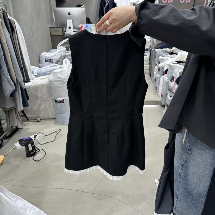 JUDYQUE韓國直郵女裝新款職業26春夏休閑真品推薦吊帶背心JUDYQUE吊帶/背心