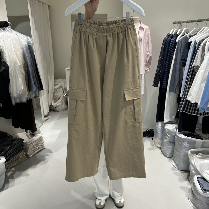 LORING RE I韓國直郵女士新款時尚休閑人氣職業熱賣休閑褲LORING RE-I/BARE休閑褲圖色2