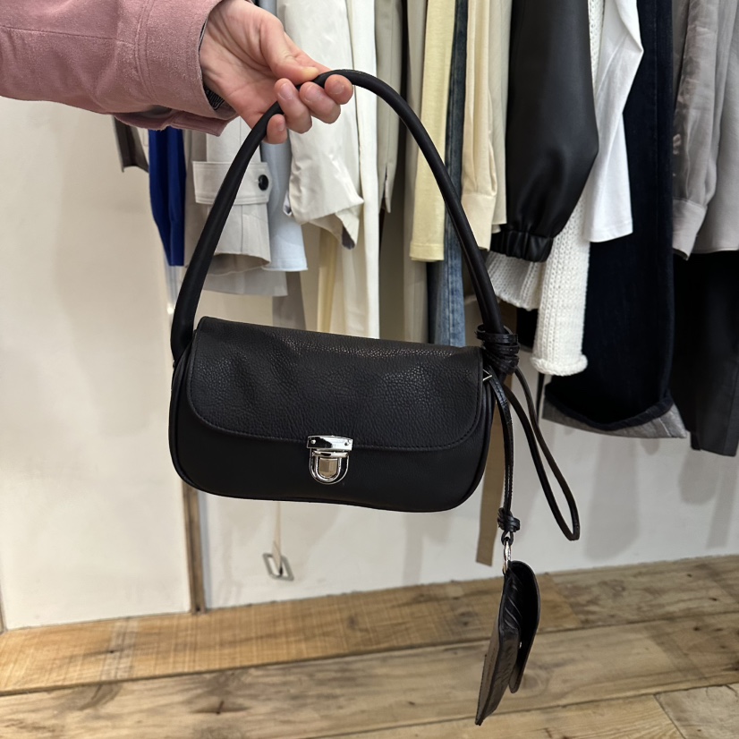 CREAM VILLA東大門代購女裝新品推薦單肩斜跨包迷你包CREAMVILLA單肩/斜跨包圖色2黑色