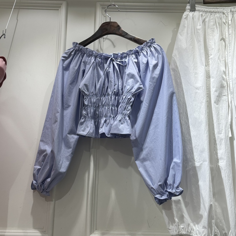 J.RITZY東大門直郵女裝新款26春夏真品熱賣推薦襯衫蕾絲衫J.RITZY襯衫/蕾絲衫圖色1