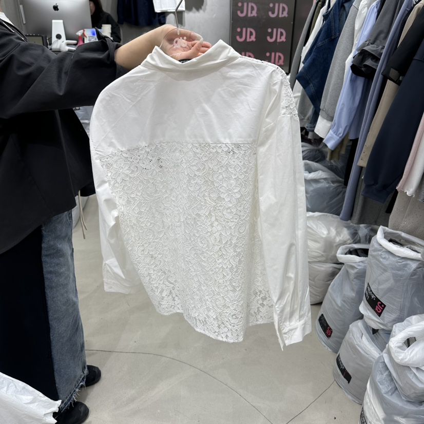 JUDYQUE韓國代購女士新品時尚人氣推薦休閑職業襯衫蕾絲衫JUDYQUE襯衫/蕾絲衫