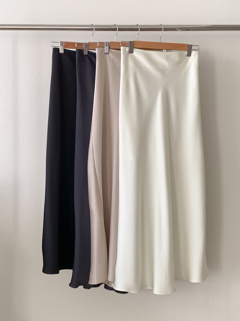 FF/SUNDAY東大門代購女士新款推薦真品時尚26春夏長裙絲綢FF/SUNDAY長裙圖色2左二色