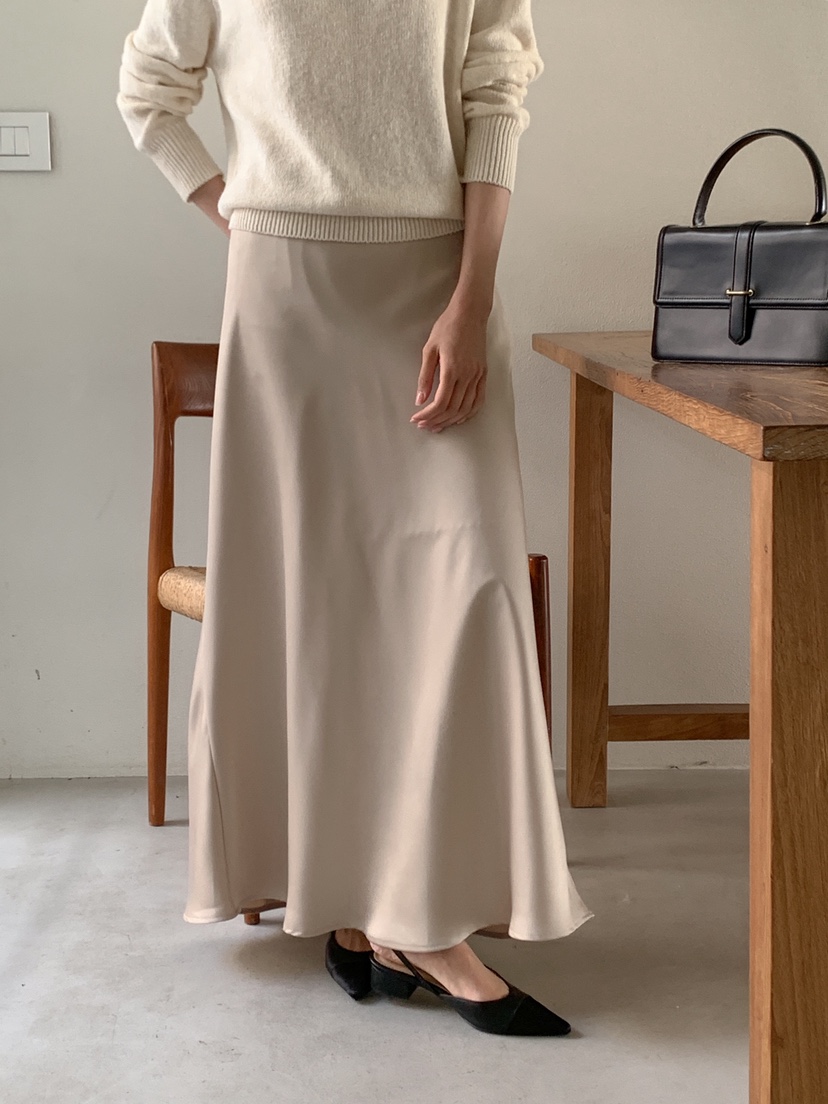 FF/SUNDAY東大門代購女士新款推薦真品時尚26春夏長裙絲綢FF/SUNDAY長裙圖色3