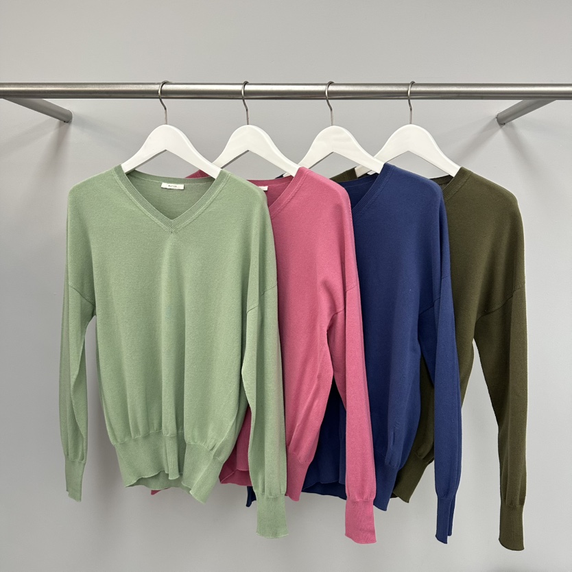 WATER/RIVER韓國直郵女裝新品時尚熱賣人氣真品針織衫棉布WATER/RIVER針織衫