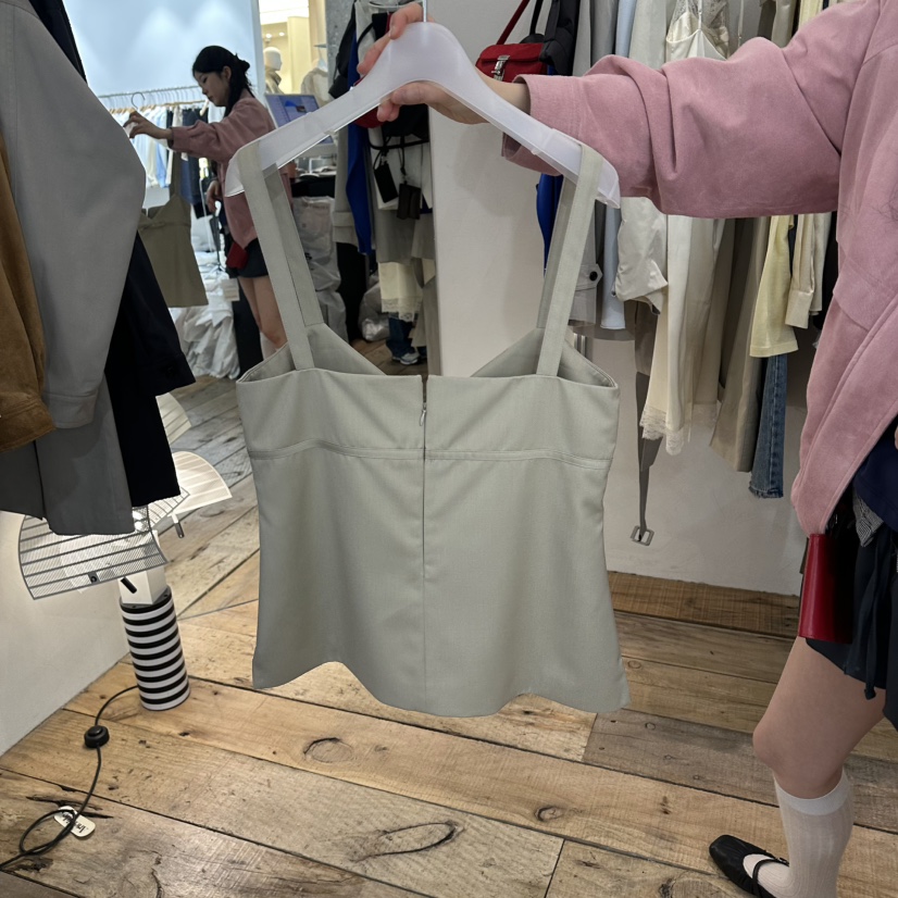 CREAM VILLA東大門直郵女裝新款推薦吊帶背心CREAMVILLA吊帶/背心