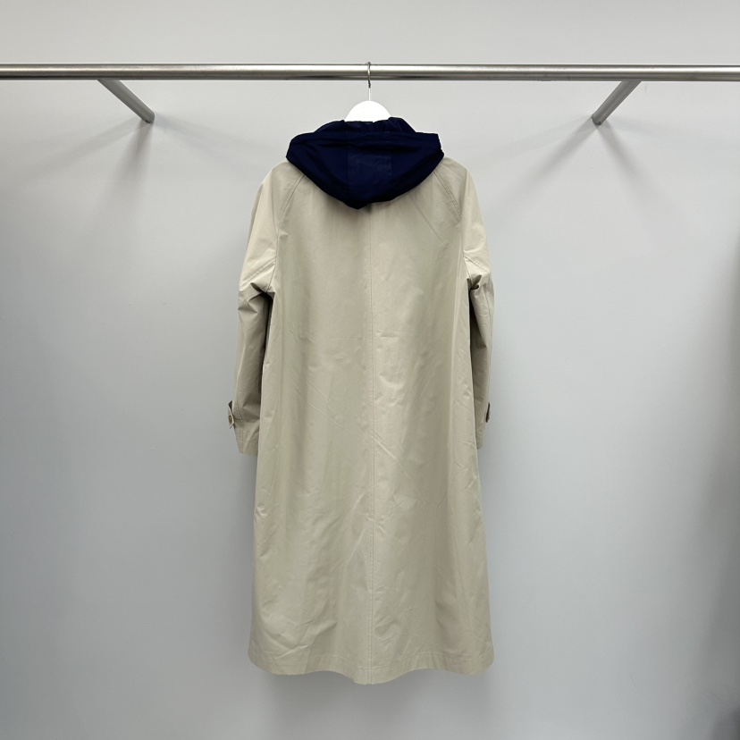 WATER/RIVER東大門實拍女裝新品職業休閑真品長款風衣連帽WATER/RIVER長款風衣