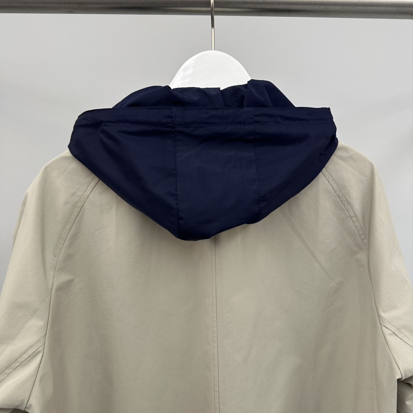 WATER/RIVER東大門實拍女裝新品職業休閑真品長款風衣連帽WATER/RIVER長款風衣