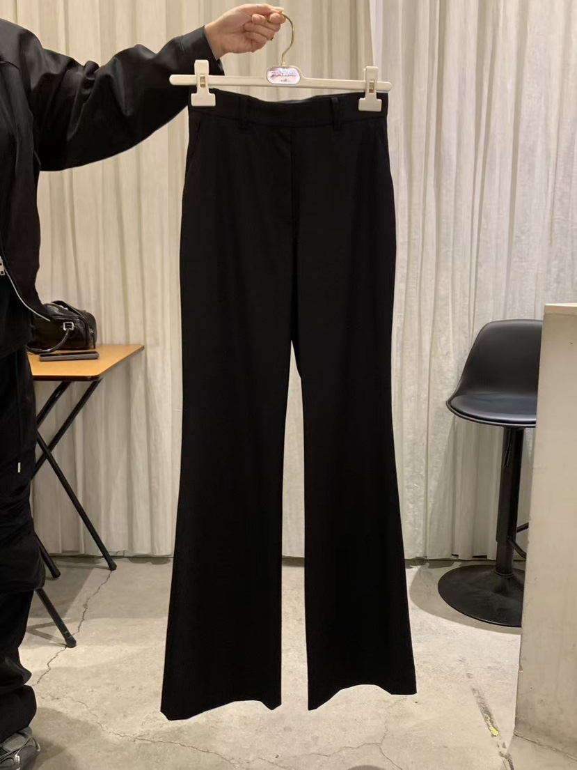 PAPERMOON東大門直郵女士新品推薦人氣時尚休閑褲修身喇叭paper moon休閑褲圖色1