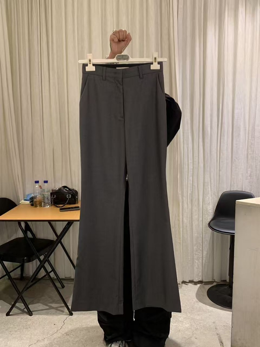 PAPERMOON東大門直郵女士新品推薦人氣時尚休閑褲修身喇叭paper moon休閑褲圖色2