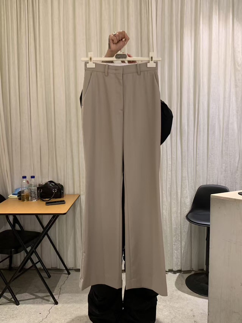 PAPERMOON東大門直郵女士新品推薦人氣時尚休閑褲修身喇叭paper moon休閑褲圖色4