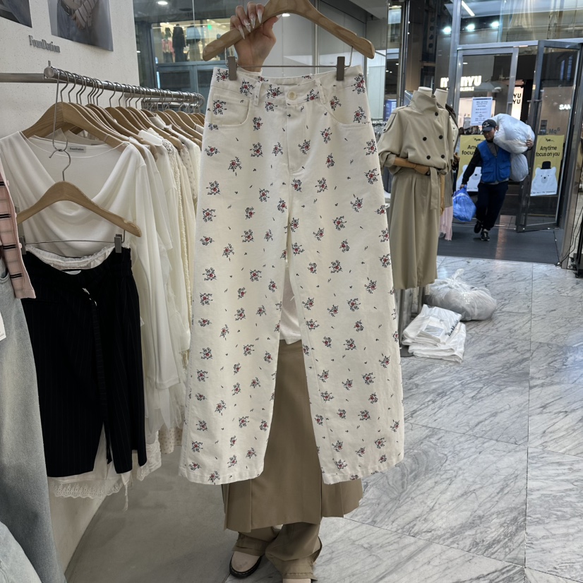 FOUNDATION韓國代購女士新款熱賣推薦休閑人氣職業休閑褲FOUNDATION休閑褲圖色1