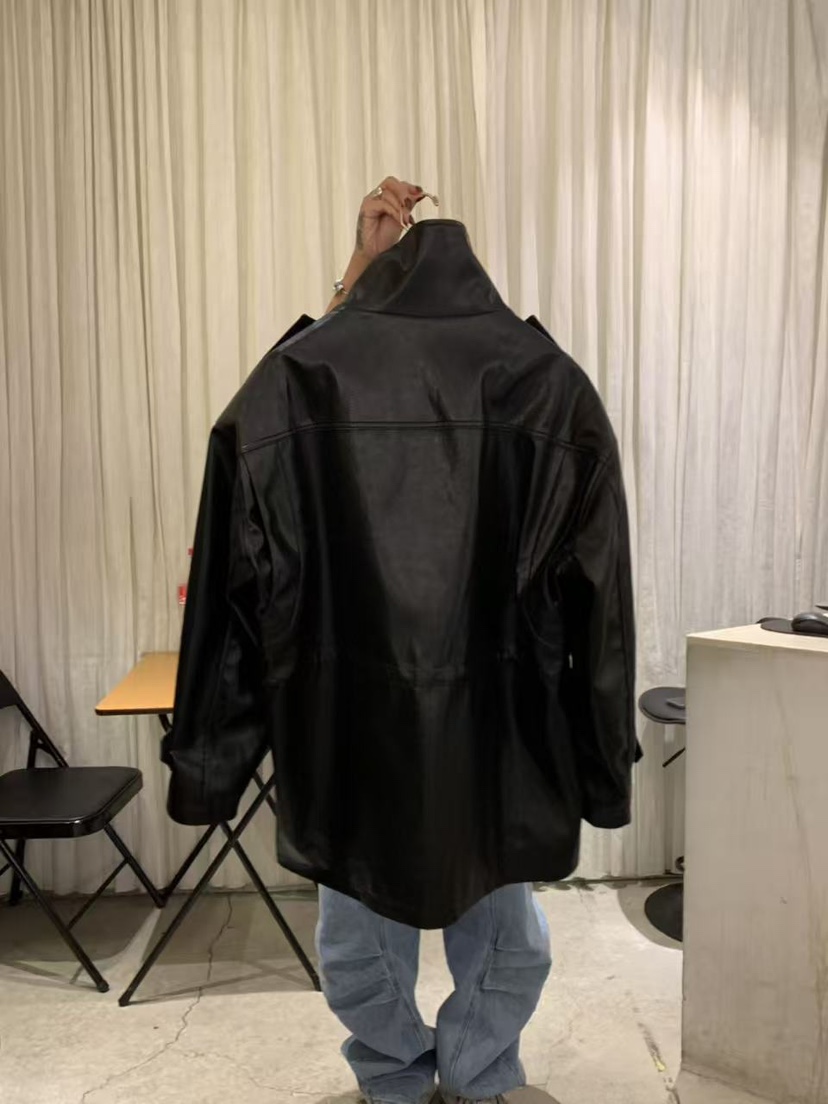 PAPERMOON韓國直郵女裝新款人氣時尚休閑推薦熱賣夾克皮革paper moon夾克