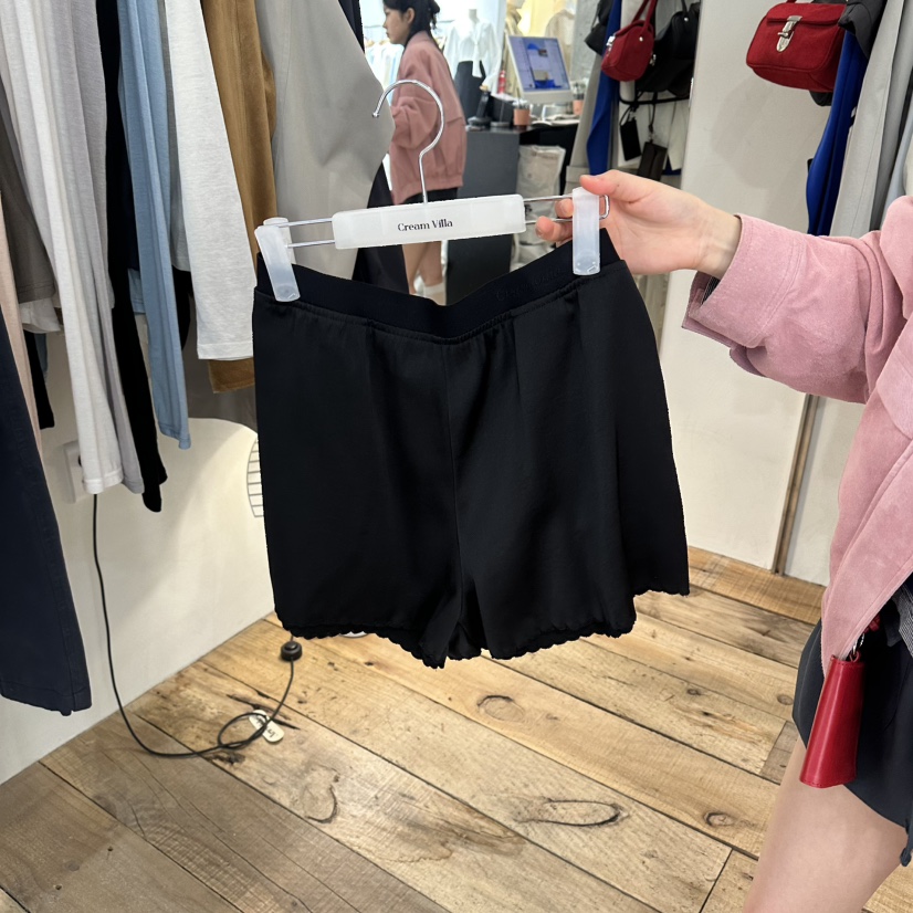 CREAM VILLA韓國代購女士新款休閑短褲CREAMVILLA短褲圖色2