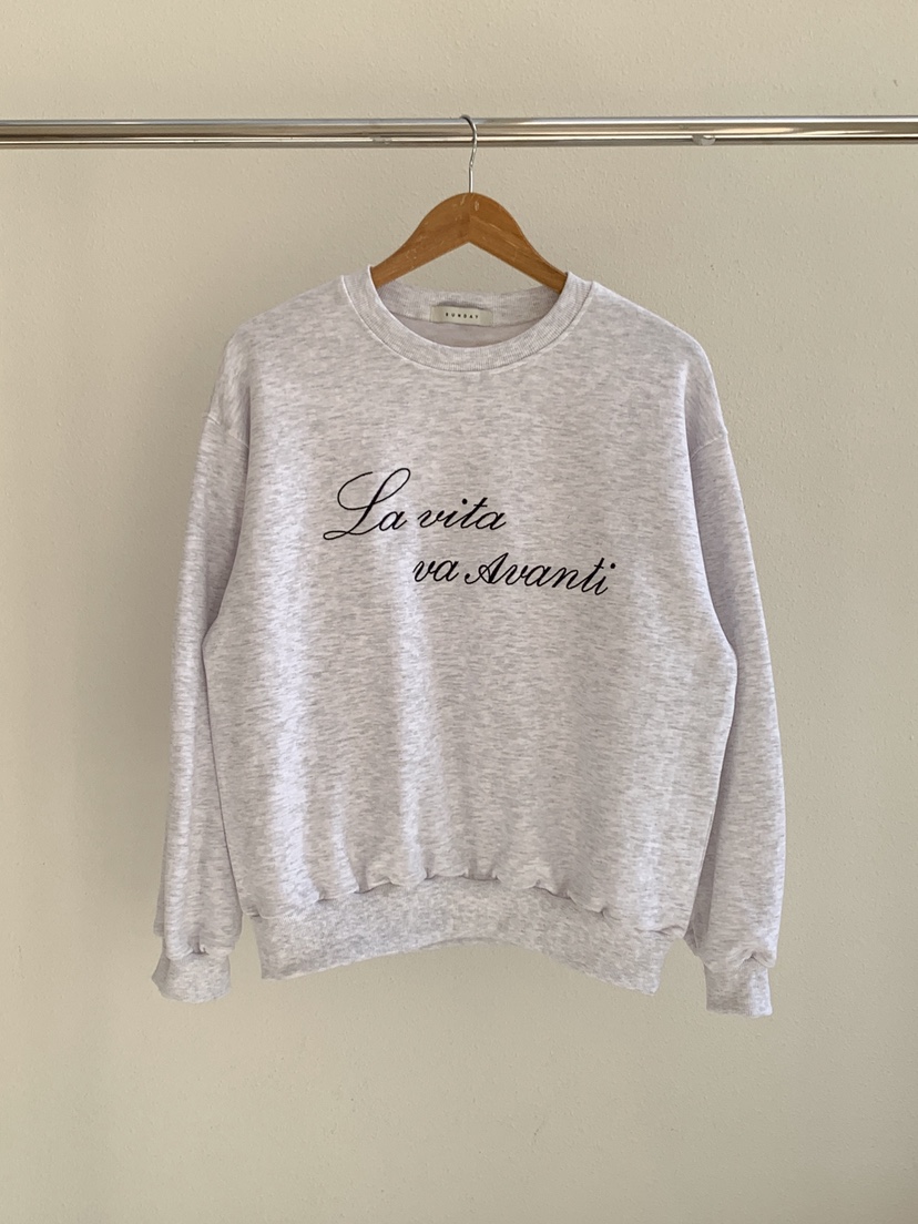 FF/SUNDAY東大門代購女裝新品熱賣推薦休閑人氣衛衣刺繡FF/SUNDAY衛衣圖色3