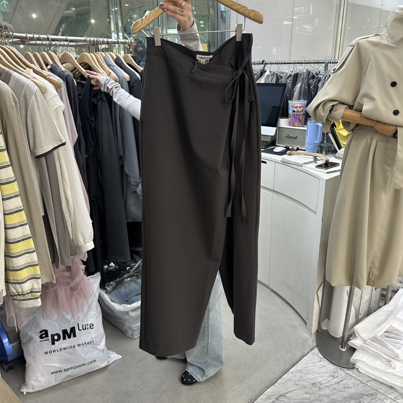 FOUNDATION東大門直郵女裝新品人氣真品熱賣推薦休閑休閑褲FOUNDATION休閑褲圖色2棕色