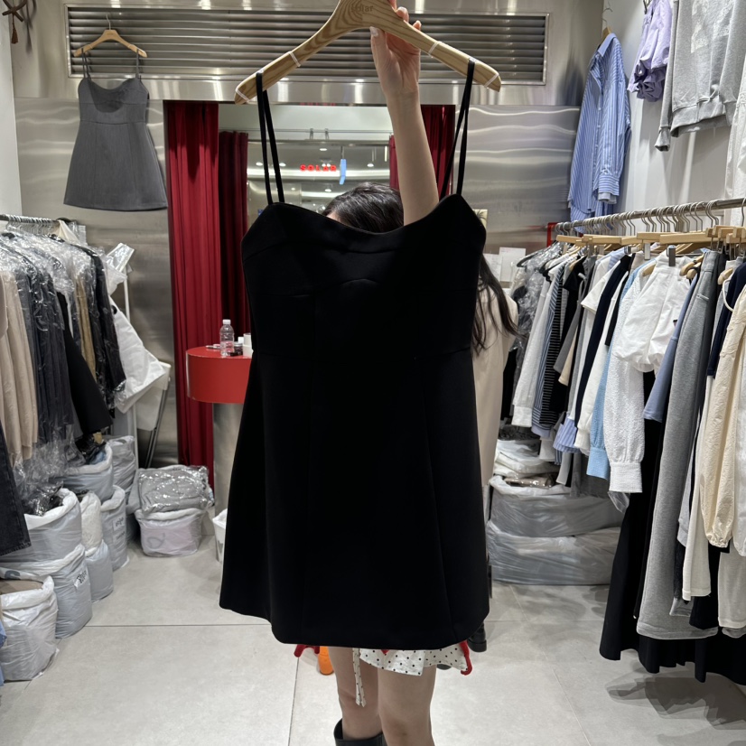 SOLAR東大門實拍女裝新品26春夏時尚休閑熱賣真品職業連衣裙SOLAR連衣裙圖色2