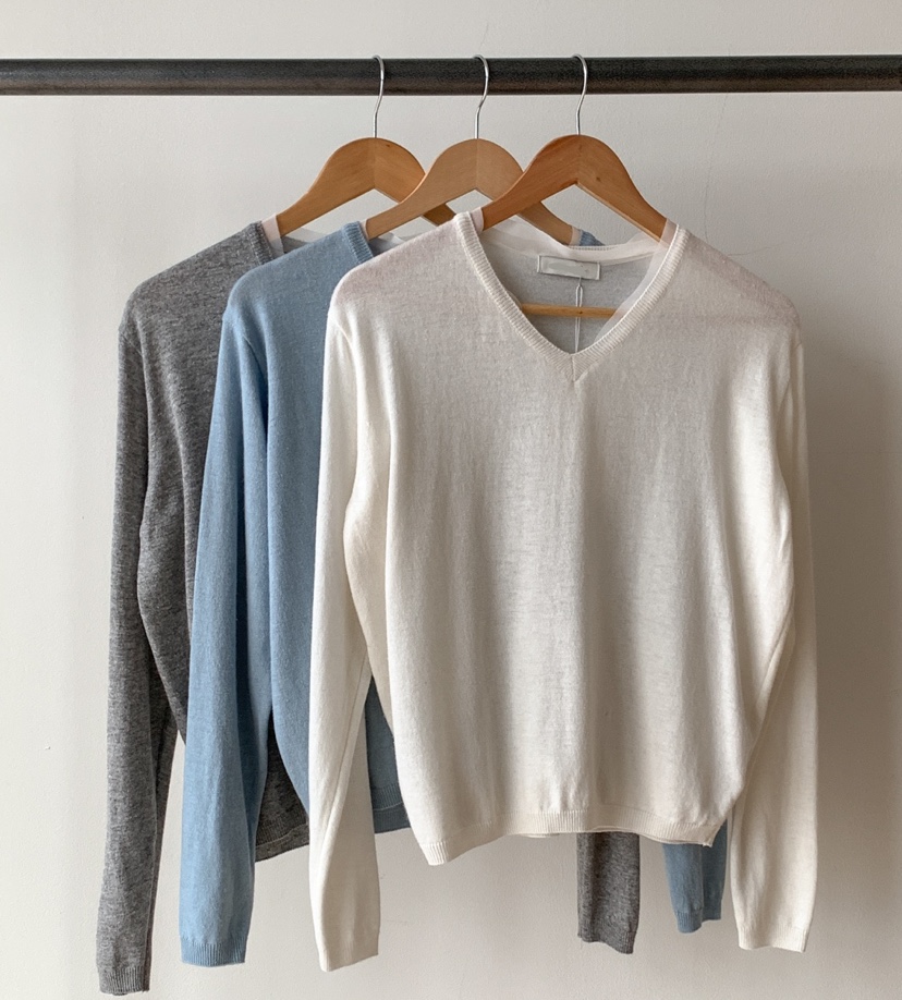 FF/SUNDAY東大門實拍女裝新款職業推薦真品針織衫真絲雪紡FF/SUNDAY針織衫圖色2左二色