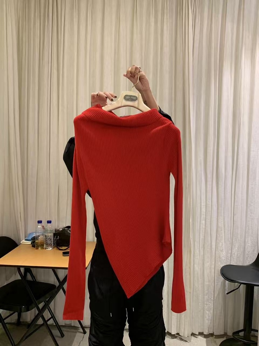 PAPERMOON東大門代購女士新品熱賣人氣26春夏職業針織衫羅紋paper moon針織衫圖色3