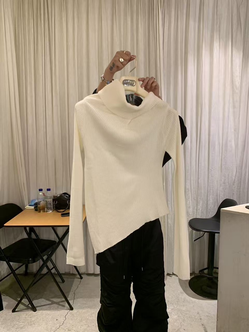 PAPERMOON東大門代購女士新品熱賣人氣26春夏職業針織衫羅紋paper moon針織衫圖色5