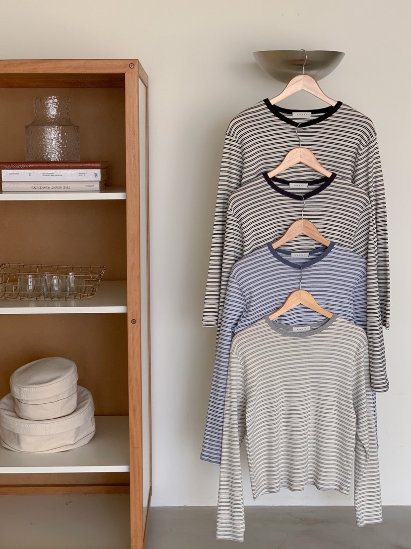 FF/SUNDAY東大門實拍女士新款26春夏人氣休閑推薦長袖T恤FF/SUNDAY長袖T恤圖色2上二色