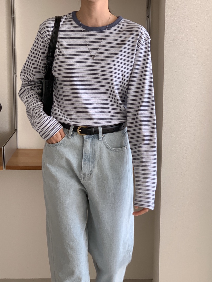 FF/SUNDAY東大門實拍女士新款26春夏人氣休閑推薦長袖T恤FF/SUNDAY長袖T恤圖色3