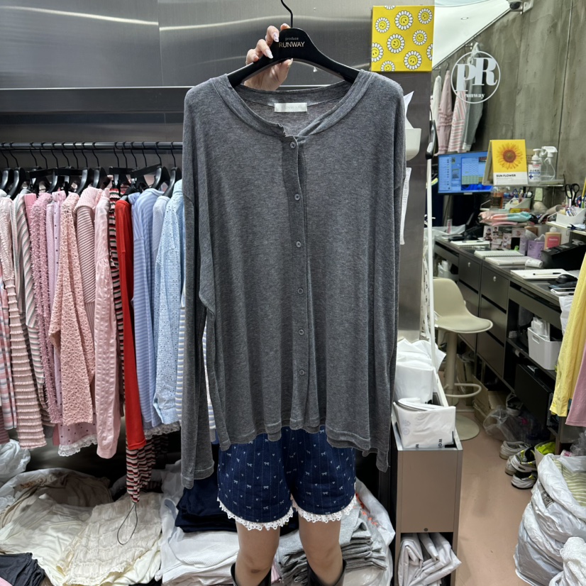 RUNWAY-런웨이東大門代購女士新款休閑人氣真品職業長袖T恤RUNWAY長袖T恤圖色3