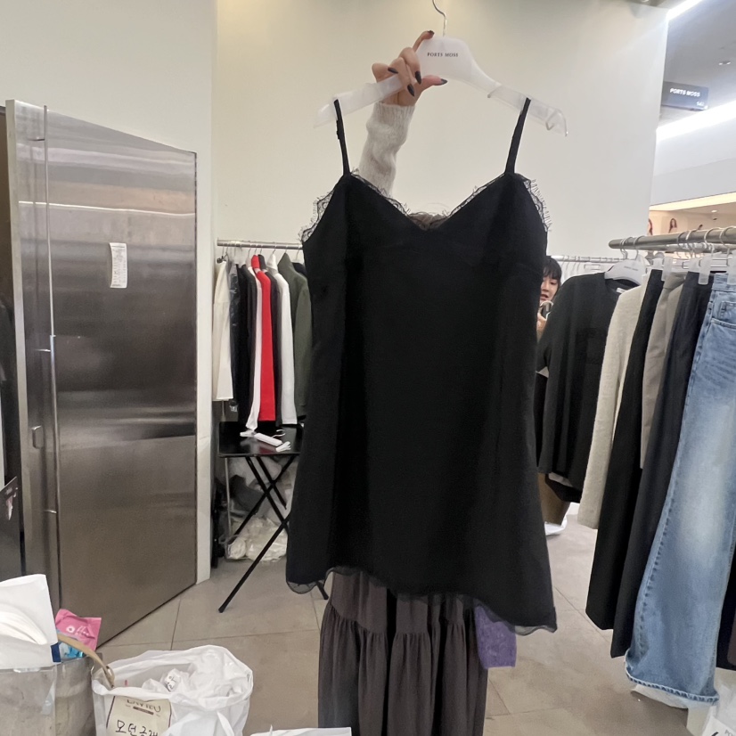 PORTS MOSS韓國代購女裝新款時尚26春夏人氣真品推薦連衣裙PORTS MOSS連衣裙圖色2