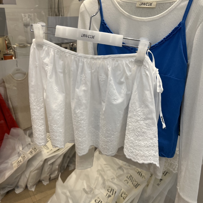 RUMIRU/AWEAR韓國直郵女裝新款推薦休閑26春夏職業真品短裙awear/RUMIRU短裙圖色1