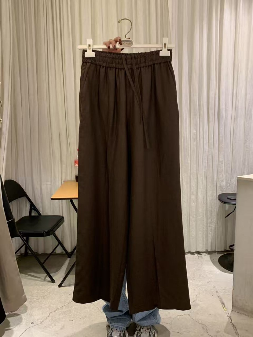 PAPERMOON東大門實拍女裝新款職業26春夏推薦真品休閑褲亞麻paper moon休閑褲圖色2