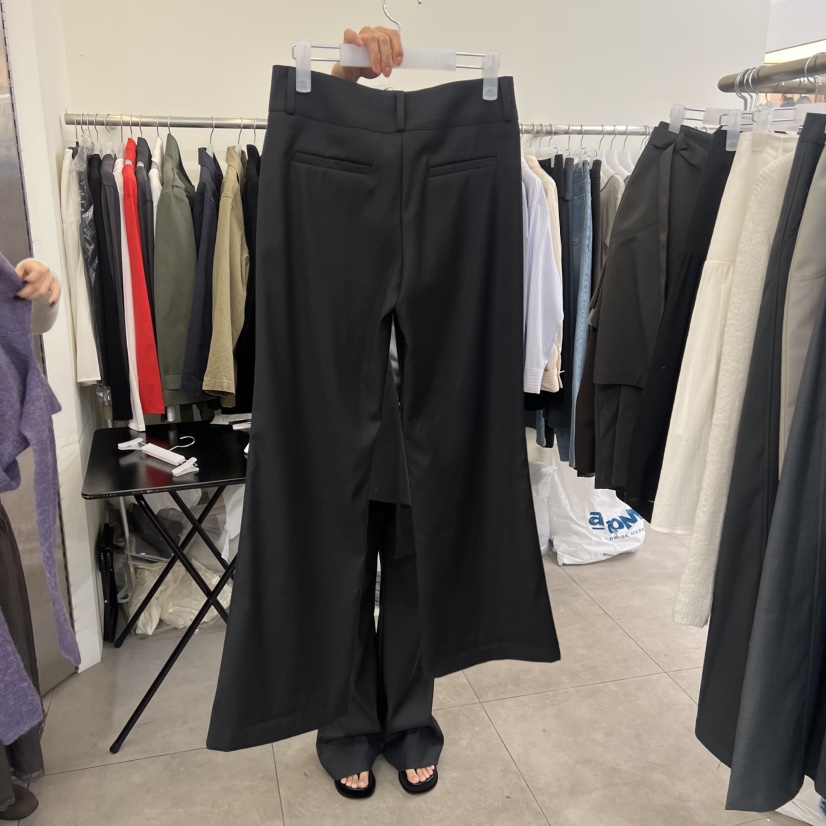 PORTS MOSS東大門實拍女士新款推薦熱賣職業休閑褲不含腰帶PORTS MOSS休閑褲